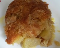 Torta preguiçosa de maçã