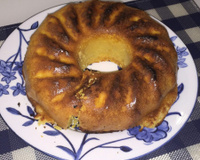 Bolo fubá cremoso com coco