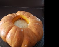 Doce de abóbora recheado