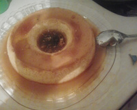 Pudim de leite condensado com coco