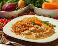 Strogonoff de carne low carb