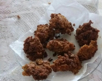 Bolinho de carne frito