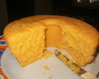 Bolo de milharina