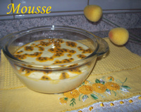 Mousse de maracujá cremoso