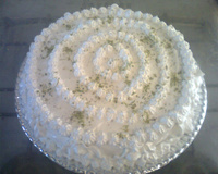 Bolo Mousse de Limão (assadeira nº28)