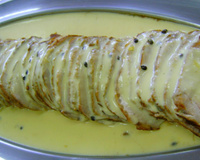 Lombo suíno ao molho de maracujá