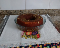 Bolo de laranja com gengibre