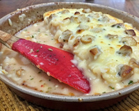 Filé de tilápia assado