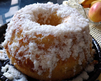 Bolo gelado de liquidificador