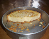 Torta de ricota com passas light