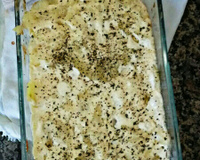 Batata ao molho branco da Nana