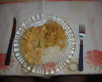 Camarão na moranga com catupiry