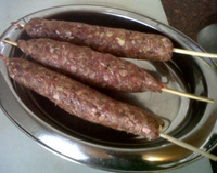 Receita de Kafta "moída no espeto"