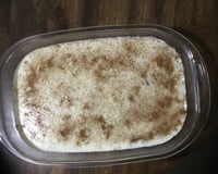 Arroz doce delicioso com leite de coco