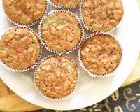 Muffin de aveia e banana