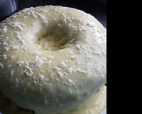 Bolo de Oreo com cobertura de leite em pó