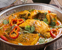 Atum de forno com azeite e batatas