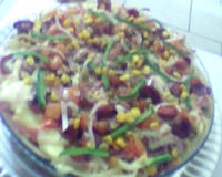 Macarrão pizza super fácil e gostoso