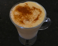 Milk-shake de banana e canela