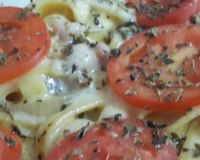 Macarrão sabor pizza