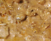 Estrogonofe de frango da Dani