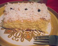 Bolo toalha felpuda rápido e fácil