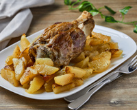 Picanha suína na airfryer