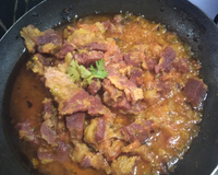 Carne seca na pressão