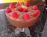 Mousse de chocolate express