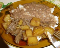 Carne com batata