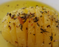 Batatas hasselback
