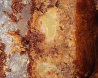 Bolo de maçã sem açúcar e sem farinha de trigo