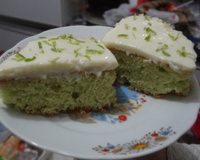 Bolo de Limão Verde