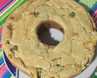 Torta de palmito com azeitonas