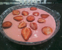 Mousse de morango