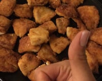 Filé de tilápia frita