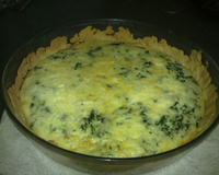 Quiche de espinafre