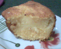 Bolo cremoso de fubá