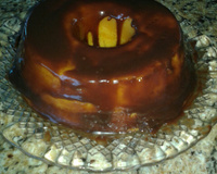 Bolo de cenoura no microondas