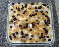 Pavê de biscoito champagne