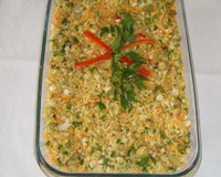 Farofa fria para churrasco