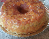 Torta de banana espumante