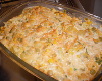 Torta de frango econômica