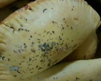 Massa de pastel assado de guaraná