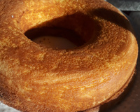 Bolo de fubá cremoso