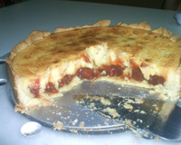 Torta de goiabada com ricota