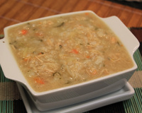 Canja de galinha light - super fácil