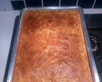 Bolo de kefir de leite