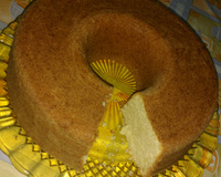 Bolo fofo de massa puba - Alagoano