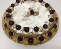 Bolo de nozes especial de Natal